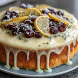 Lemon Blueberry Spring Cake
