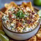 Elote Dip with Chips