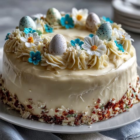 Spring Birthday Cake Pastel