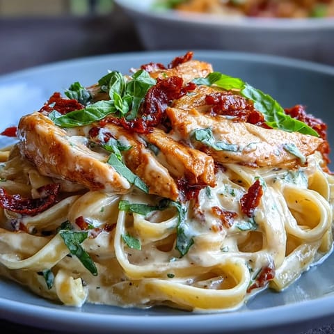 Viral Marry Me Chicken Pasta, a cheesy, tender chicken dish ready to impress.