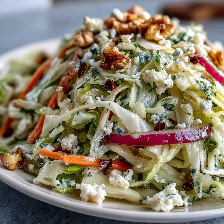 Vibrant sautéed Cooked and Loved Cabbage Salad tossed with crisp veggies and herb dressing.
