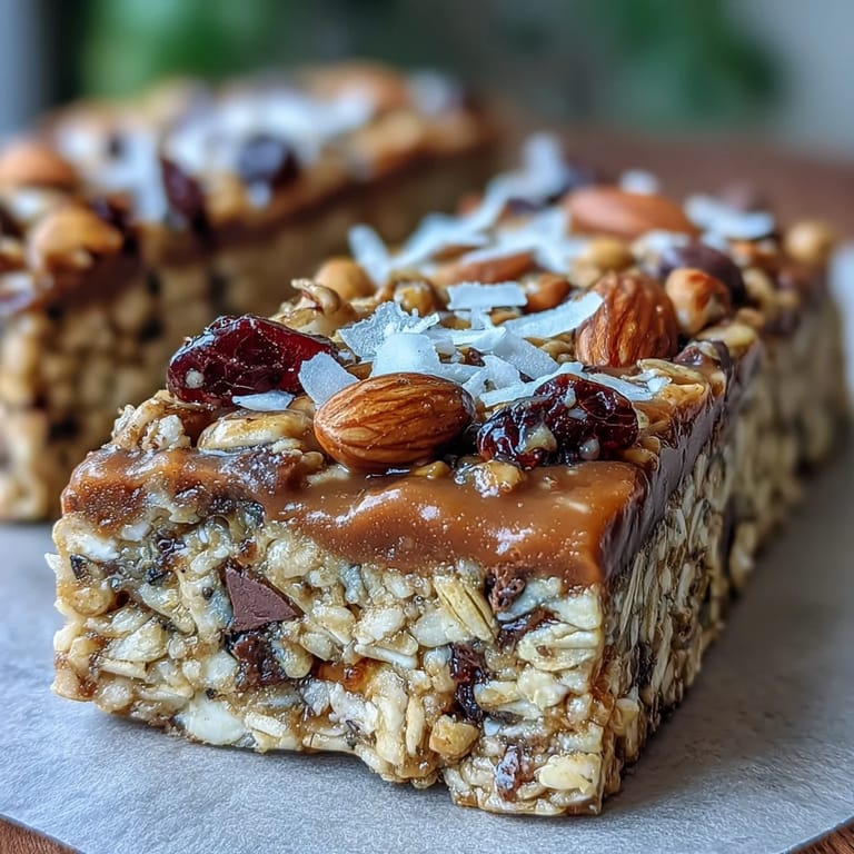Wholesome Nut-Free Granola Bars with Honey and Oats, featuring sunflower seeds and mini chocolate chips for a sweet touch.