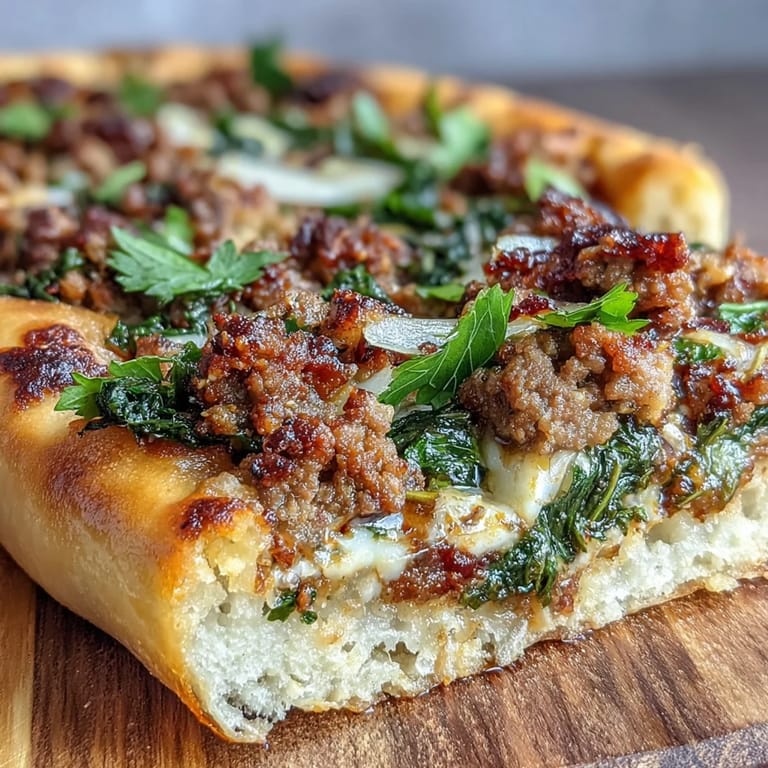 Tender Turkish Lahmacun Pizza, a flavorful lamb flatbread, fresh lemon served alongside.