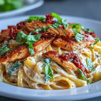 Creamy Marry Me Chicken Pasta with sun-dried tomatoes and parmesan, restaurant-worthy goodness.